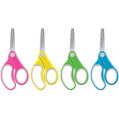 Westcott Teachers 5" Kids Soft Handle Blunt Scissors (ACM15971)