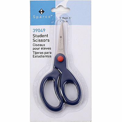 Sparco Bent Handle 5" Kids Scissors (SPR39049)
