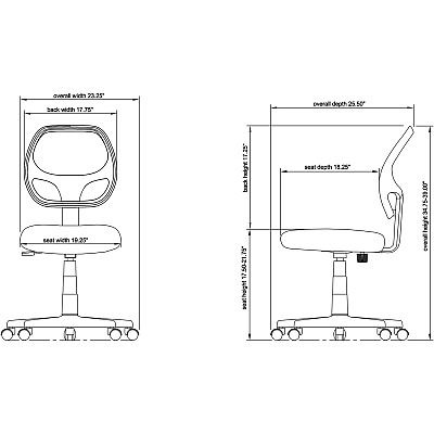 Lorell Multi-task Office Chair (LLR82095)