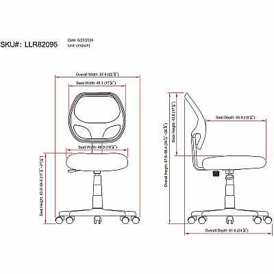Lorell Multi-task Office Chair (LLR82095)