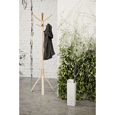 Alba High-capacity Wood Coat Stand (PMCAFEC)