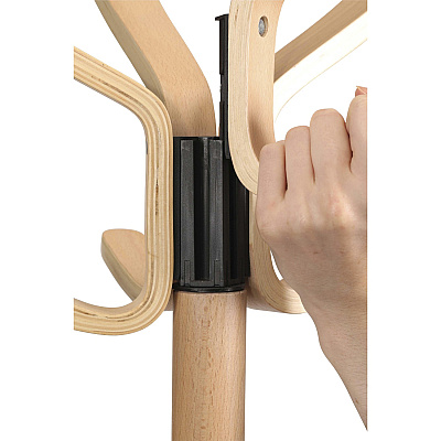 Alba High-capacity Wood Coat Stand (PMCAFEC)