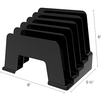 deflecto Sustainable Office Small Incline Sorter (DEF34504)