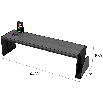 deflecto Sustainable Office Heavy-Duty Desk Shelf (DEF39404)