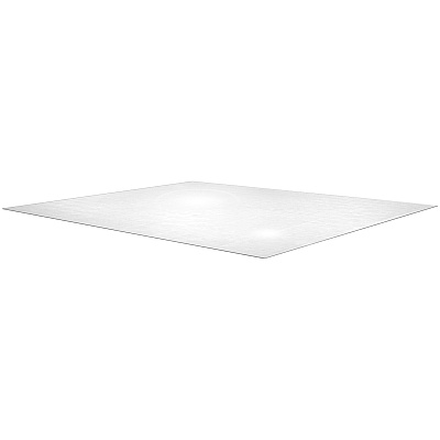 Cleartex XXL Polycarbonate Rectangular Chair Mat for Carpets - 60" x 118" (FLR1115030023ER)