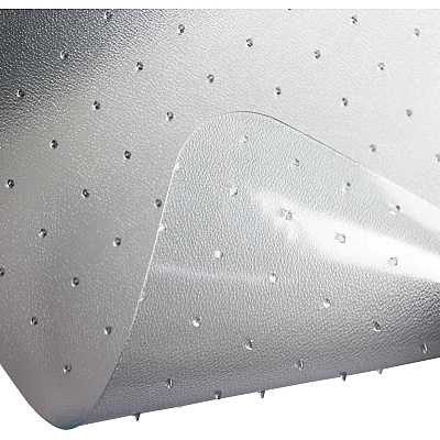 Computex Anti-Static Vinyl Rectangular Chair Mat for Carpets up to 3/8" - 48" x 60" (FLR3115226EV)