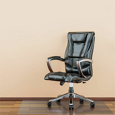 Floortex Megamat Extra Thick Chair Mat for Hard Floors & Carpets - 46" x 60" (FLRM121525ER)
