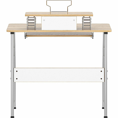 Lorell Computer Desk with Upper Shelf (LLR14337)