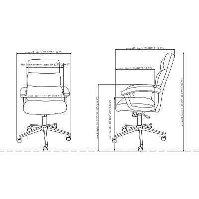 Lorell High-back Office Chair (LLR20018)