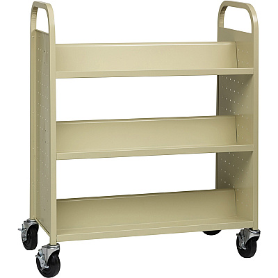 Lorell Double-sided Book Cart (LLR49202)