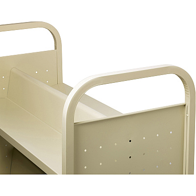 Lorell Double-sided Book Cart (LLR49202)