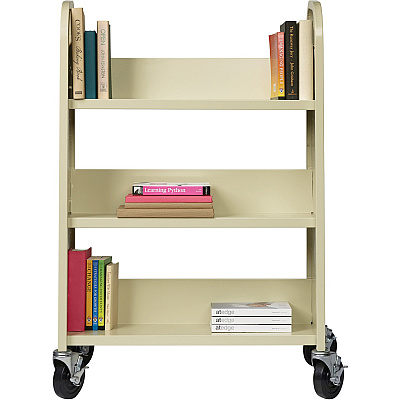 Lorell Single-sided Book Cart (LLR49204)