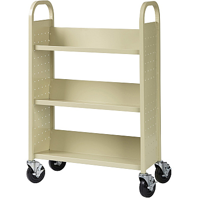 Lorell Single-sided Book Cart (LLR49204)