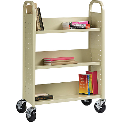 Lorell Single-sided Book Cart (LLR49204)