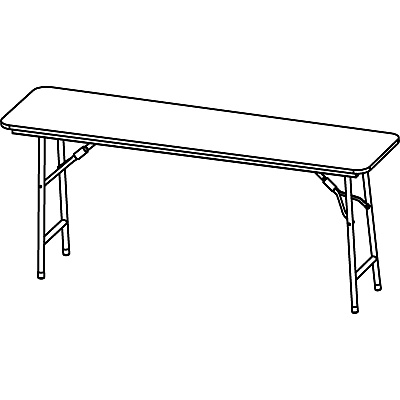 Lorell Economy Folding Banquet Table (LLR60727)