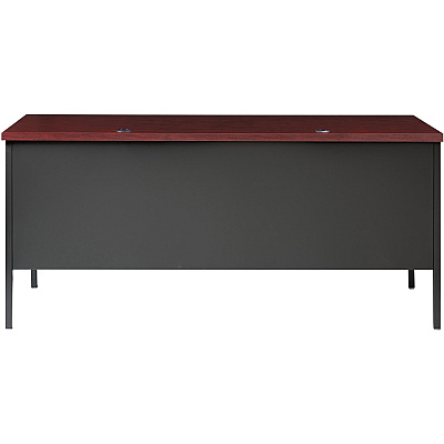 Lorell Fortress Series 66" Right-Pedestal Desk (LLR60916)