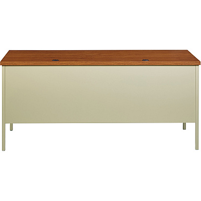 Lorell Fortress Series Left-Pedestal Desk (LLR60917)