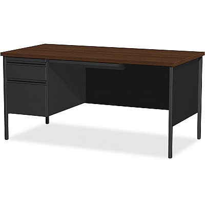 Lorell Fortress Series Left-Pedestal Desk (LLR60918)