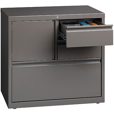 Lorell 30" Personal Storage Center Lateral File (LLR60934)