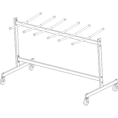 Lorell Folding Chair Dolly (LLR62521)