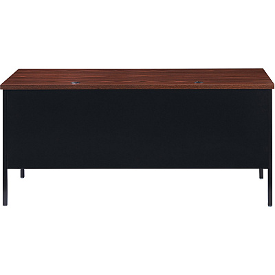 Lorell Fortress Series 66" Right-Pedestal Desk (LLR66905)