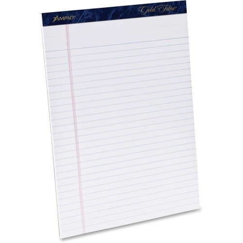 TOPS Gold Fibre Ruled Perforated Writing Pads - Letter (20070)