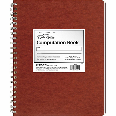 Ampad Retro Computation Notebook (TOP22157)