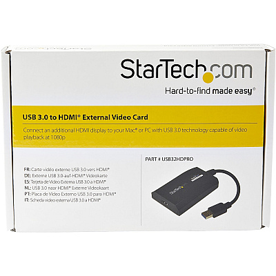 StarTech Usb 3.0 To Hdmi External Multi Monitor V (USB32HDPRO)