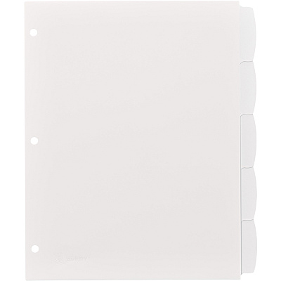 Avery Big Tab Write & Erase Dividers (AVE16370)