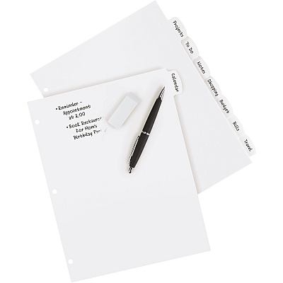 Avery Big Tab Write & Erase Dividers (AVE16371)