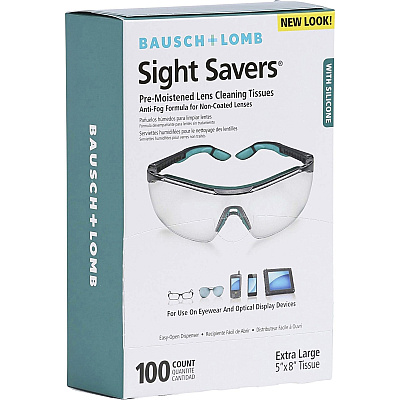 Bausch & Lomb Bausch & Lomb Pre-moistened Cleaning Tissues (BAL8576)