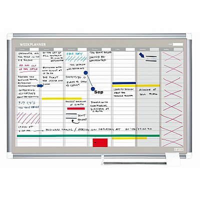 MasterVision Dry-erase Magnetic Planning Board (BVCGA0396830)