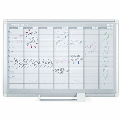 MasterVision Dry-erase Magnetic Planning Board (BVCGA0396830)