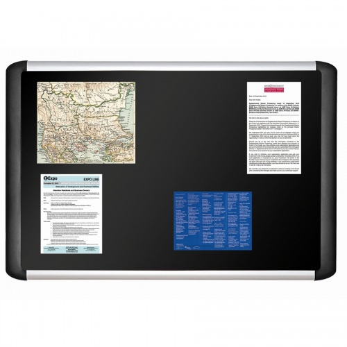 MasterVision 6' Soft Touch Deluxe Bulletin Board (MVI270301)