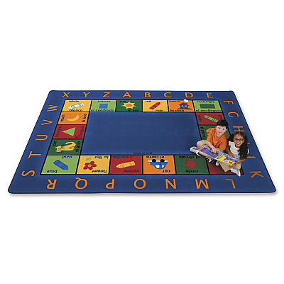 Carpets for Kids Premium Bilingual Colorful Rectangle Rug (9500)