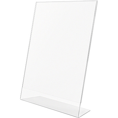 deflecto Anti-Glare Slanted Sign Holder (DEF879701)
