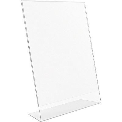 deflecto Anti-Glare Slanted Sign Holder (DEF879701)