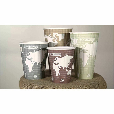 Eco-Products 16 oz World Art Insulated Hot Beverage Cups (ECOEPBNHC16WD)