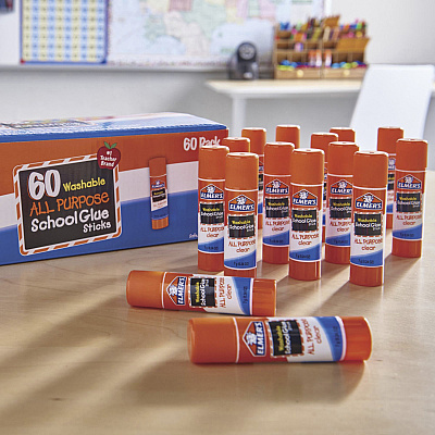 Elmer's Washable All Purpose School Glue Sticks Pack (EPIE501)