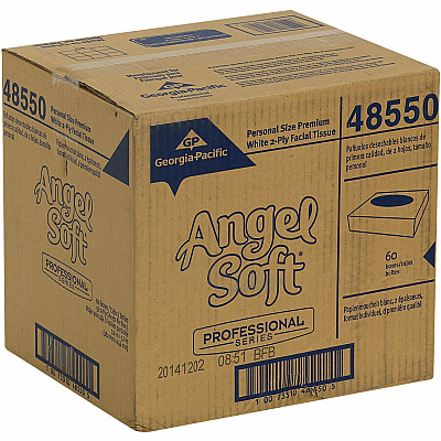 Angel Soft Professional Series Personal Flat Box Facial Tissue (GPCW548550)