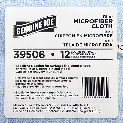 Genuine Joe General Purpose Microfiber Cloth (GJO39506)