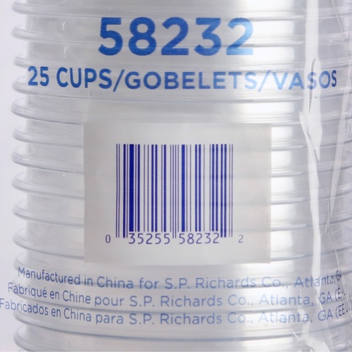 Genuine Joe Clear Plastic Cups (58232)