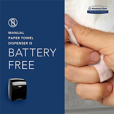 Kimberly-Clark Professional Sanitouch Hard Roll Towel Dispenser (KCC09996)