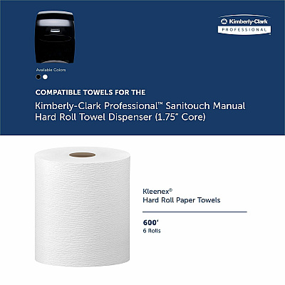 Kimberly-Clark Professional Sanitouch Hard Roll Towel Dispenser (KCC09996)