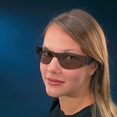 Crews Checklite Gray Lens Safety Glasses (MCSCRWCL112)