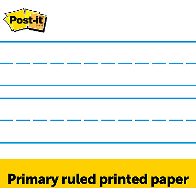 Post-it Tabletop Easel Pad with Primary Lines (MMM563PRL)