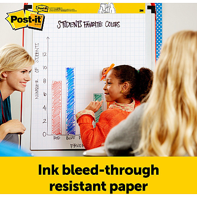 Post-it Tabletop Easel Pad with Primary Lines (MMM563PRL)