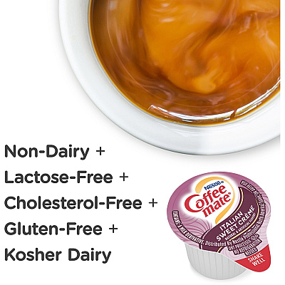 Coffee-mate Coffee-mate Italian Sweet Creme Liquid Creamer Singles (NES84652)