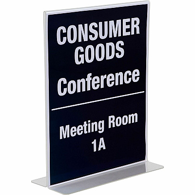 NuDell NuDell Freestanding T-shaped Sign Holder (NUD38020Z)