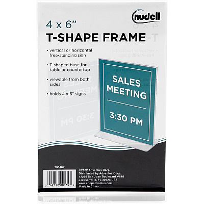NuDell NuDell Double-sided Sign Holder (NUD38046Z)